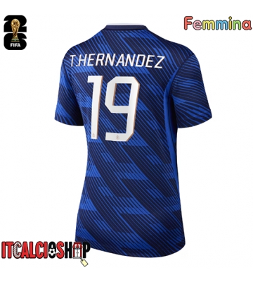 Francia Theo Hernandez #19 Prima Maglia Femmina Mondiali 2026 Manica Corta